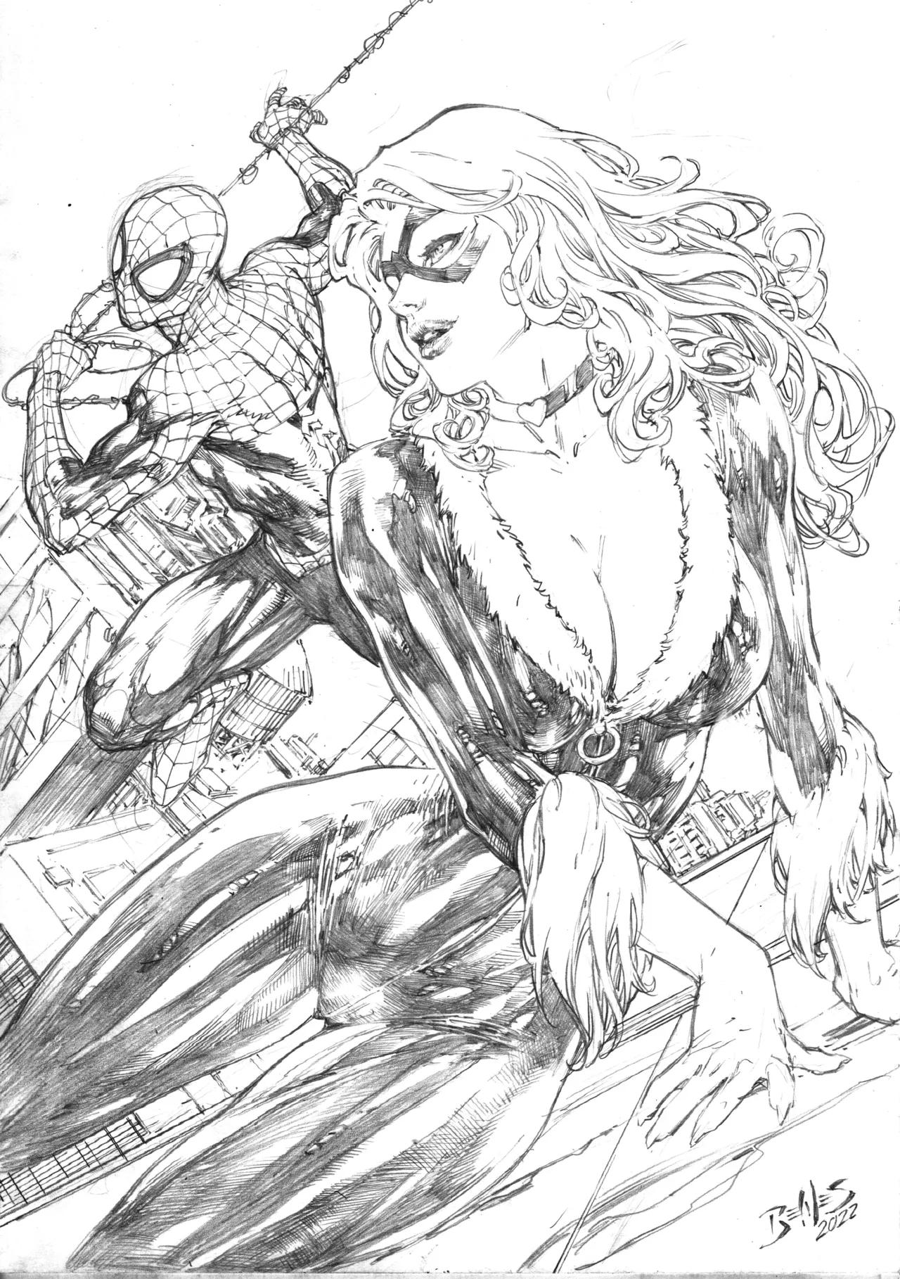 Ed Benes Original Art - Image 544