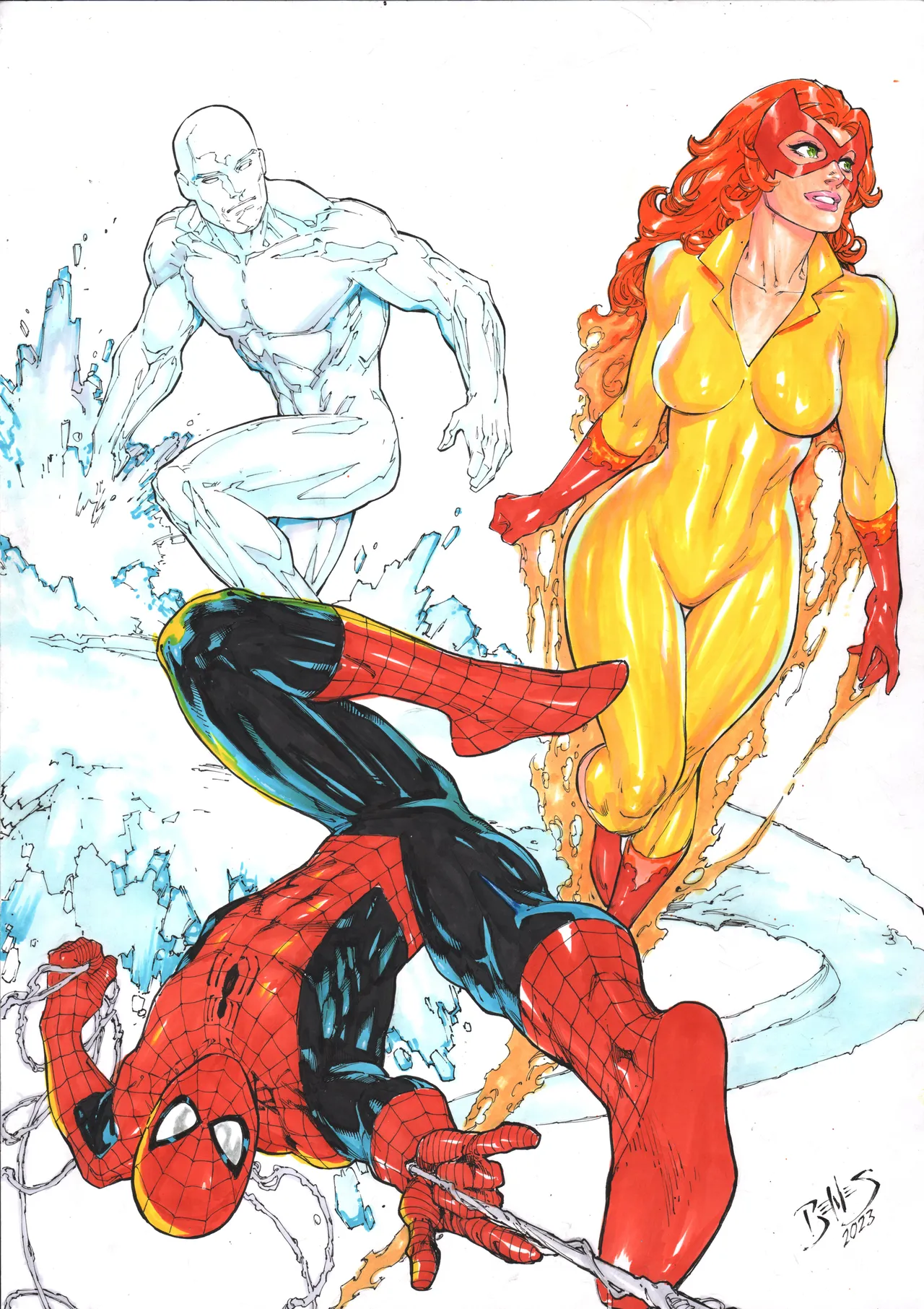 Ed Benes Original Art - Image 584