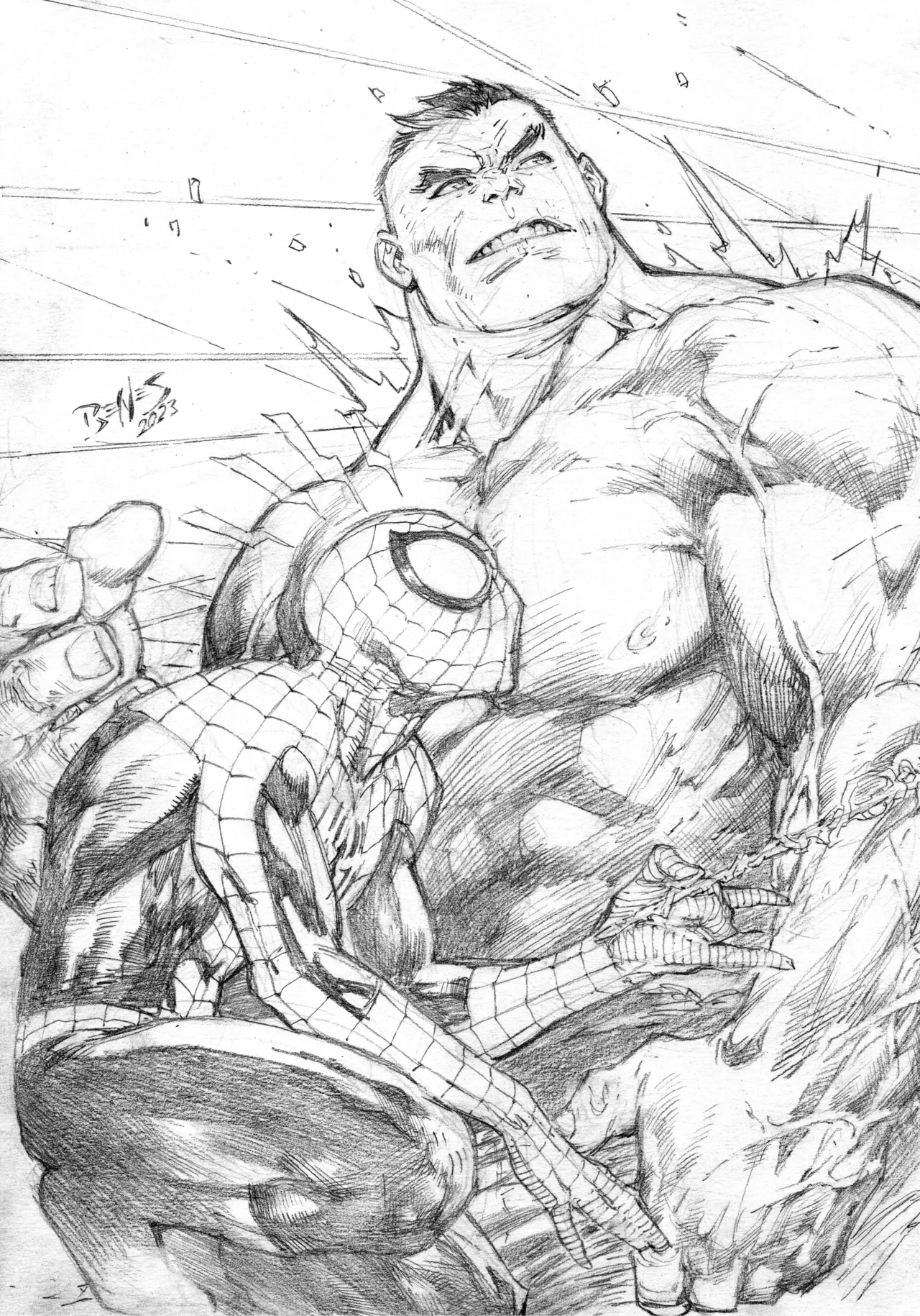 Ed Benes Original Art - Image 586
