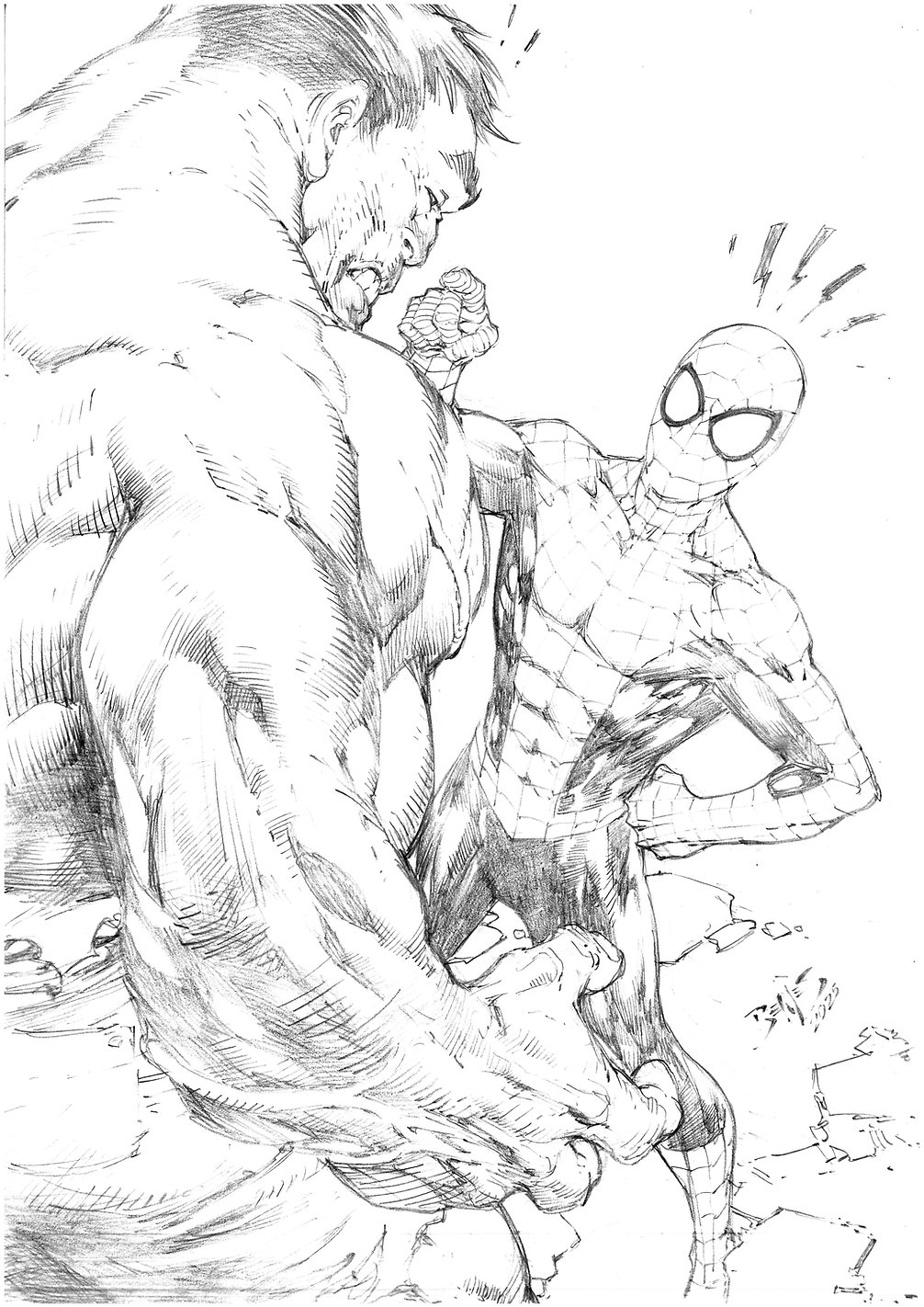 Ed Benes Original Art - Image 587