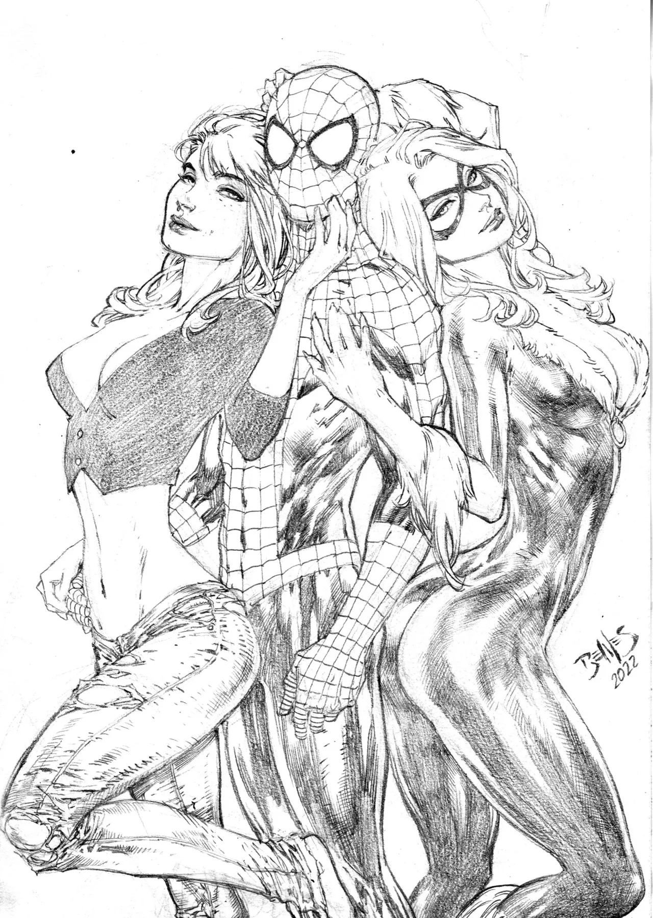 Ed Benes Original Art - Image 589
