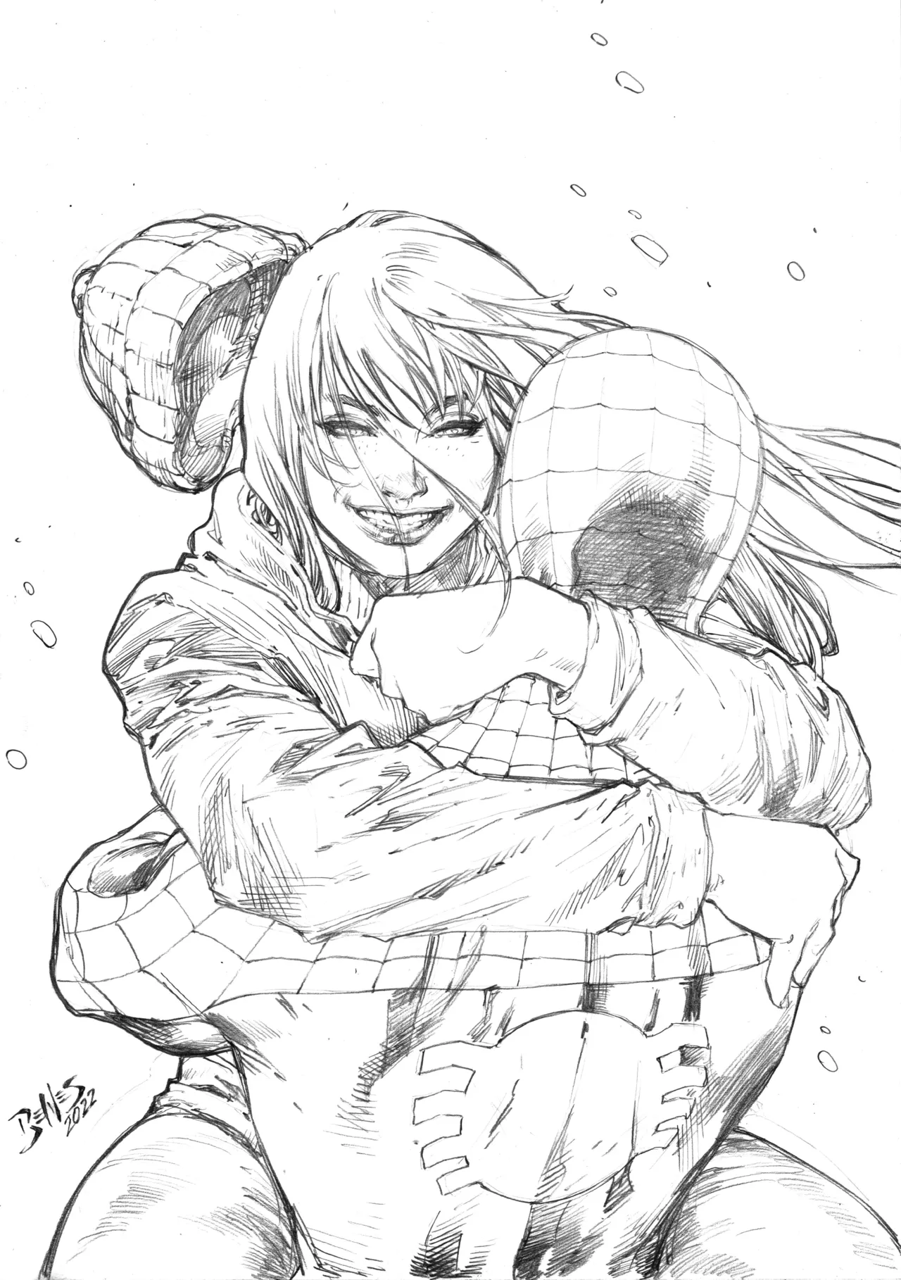 Ed Benes Original Art - Image 595