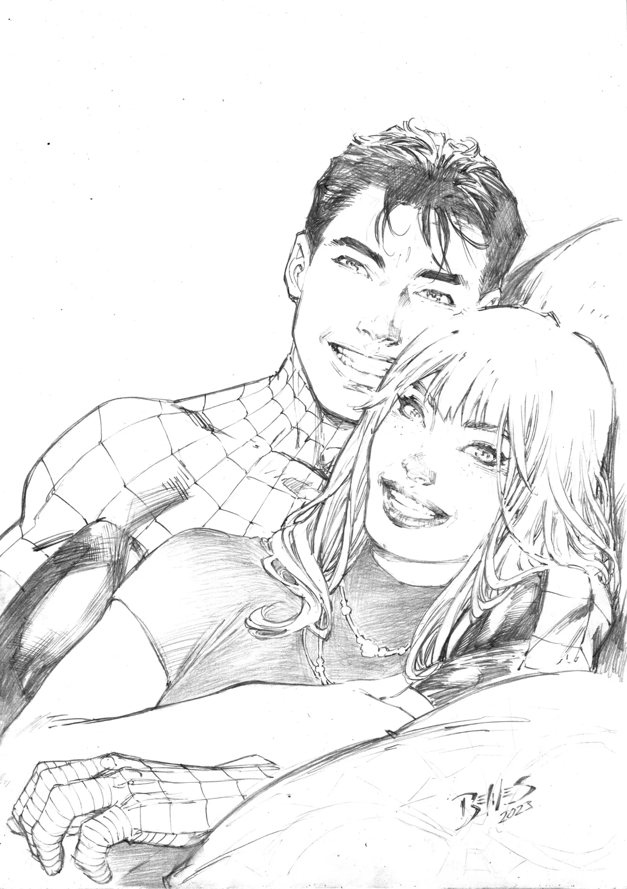 Ed Benes Original Art - Image 596