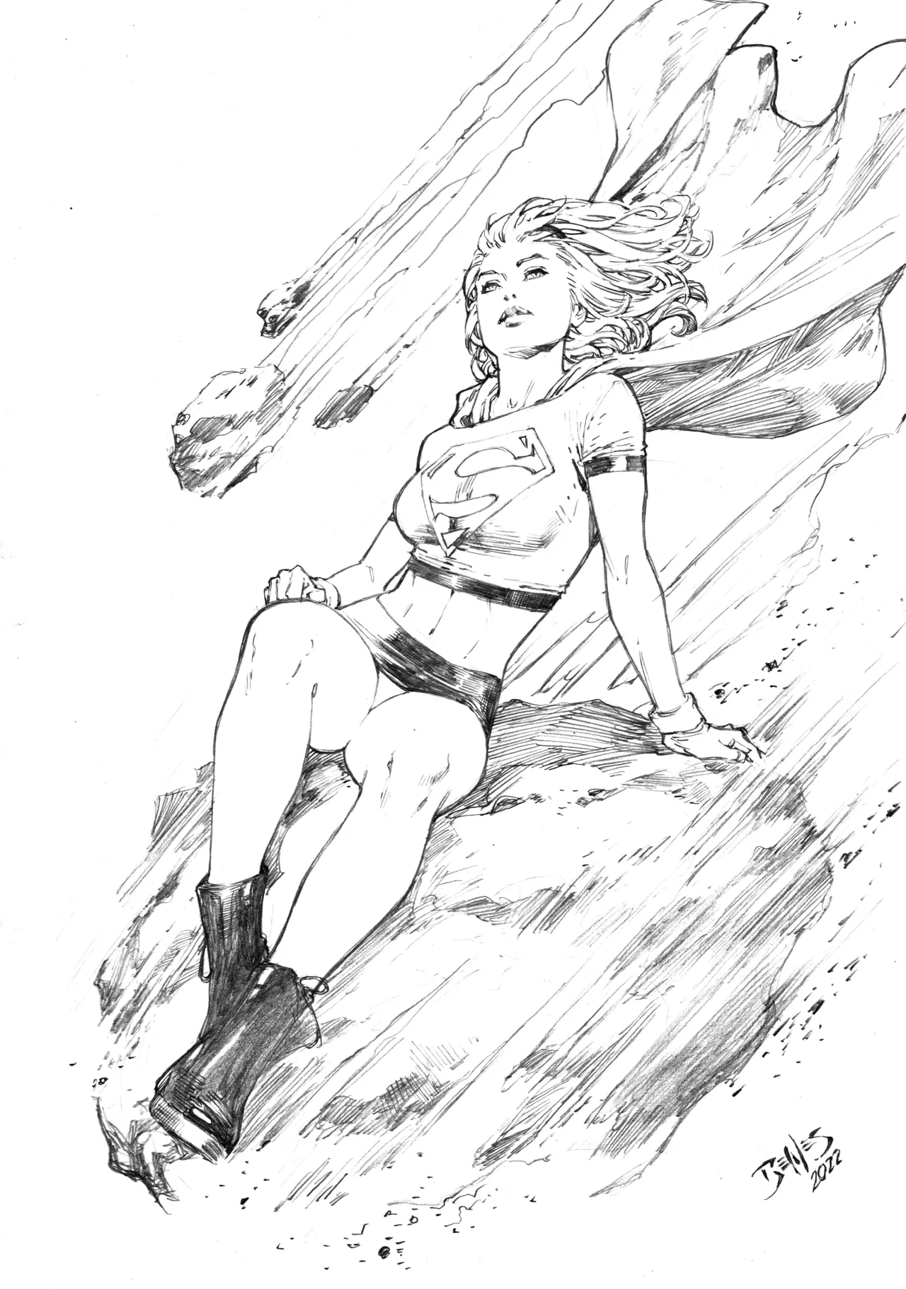 Ed Benes Original Art - Image 619