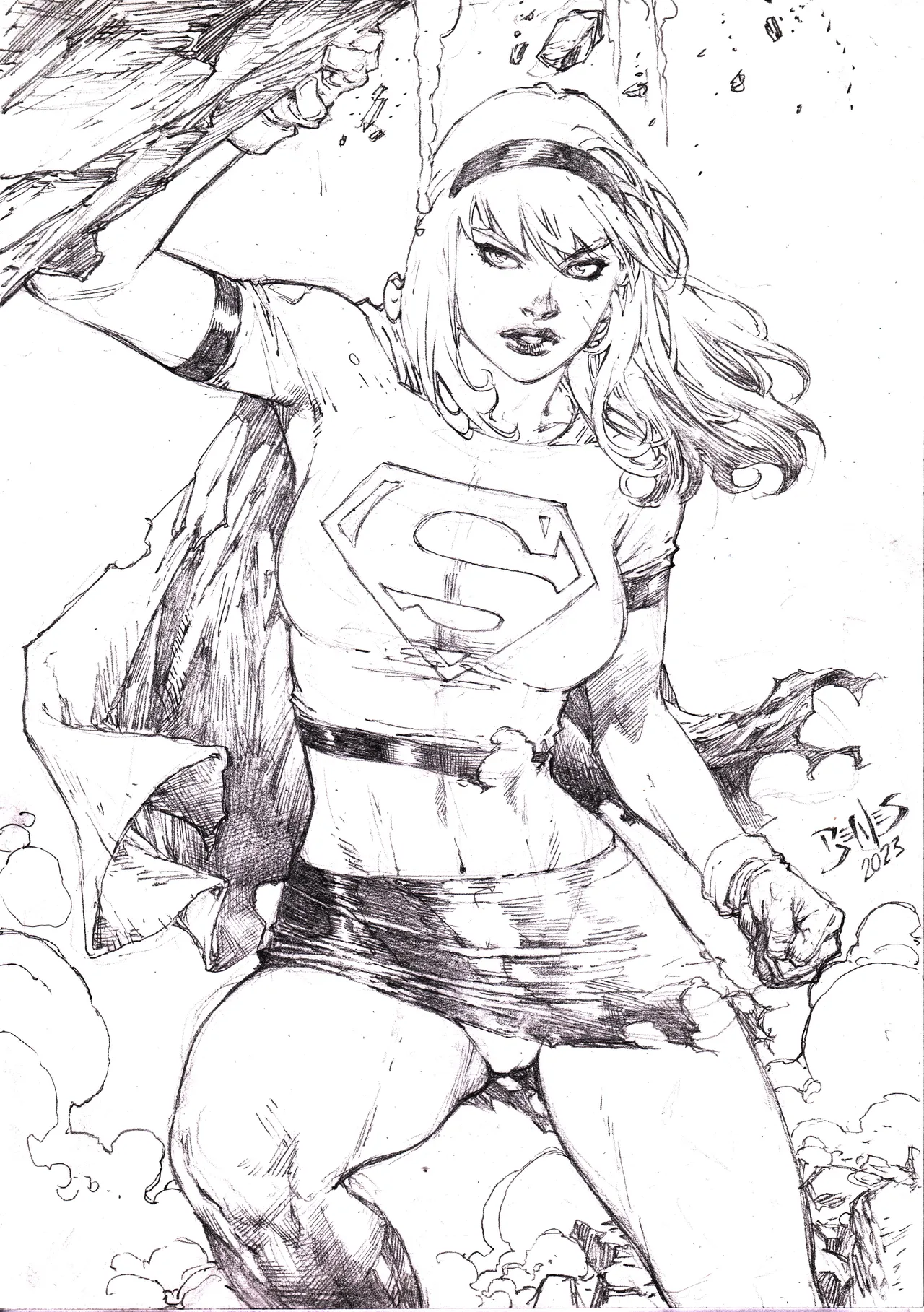 Ed Benes Original Art - Image 620