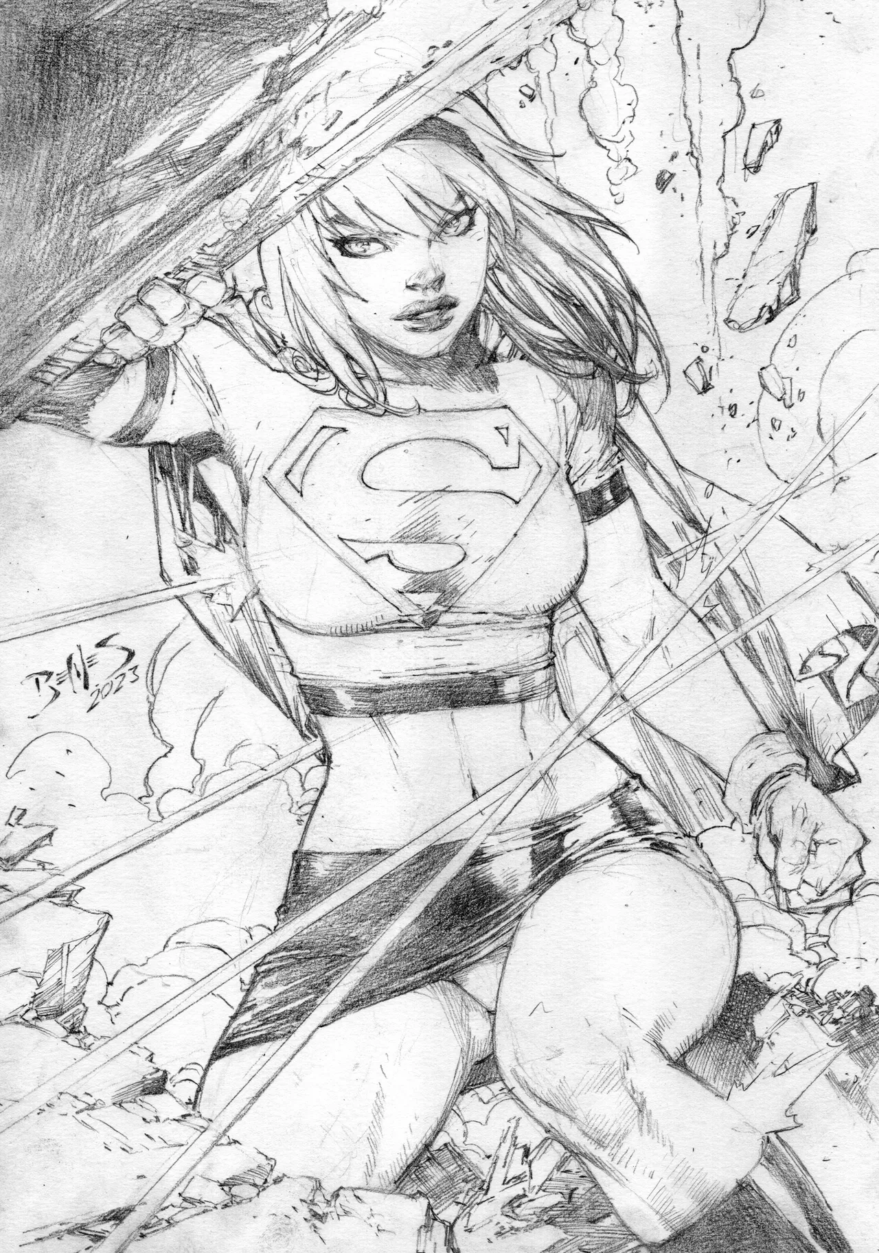 Ed Benes Original Art - Image 621