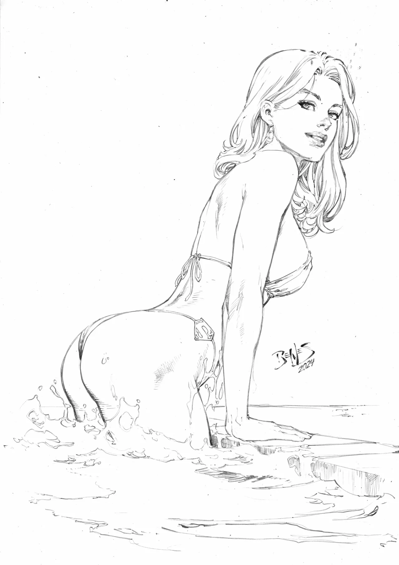 Ed Benes Original Art - Image 624