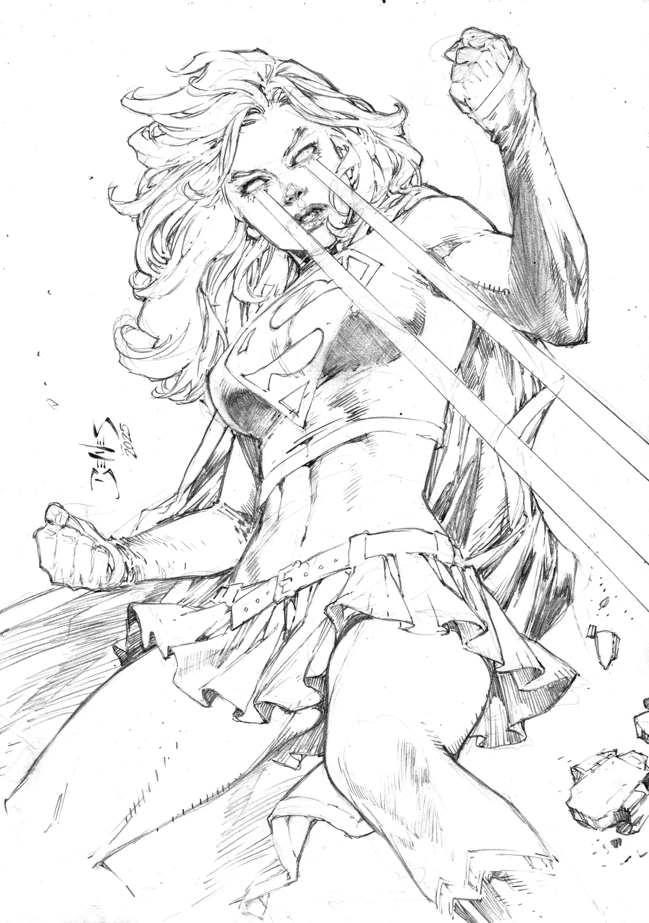 Ed Benes Original Art - Image 629
