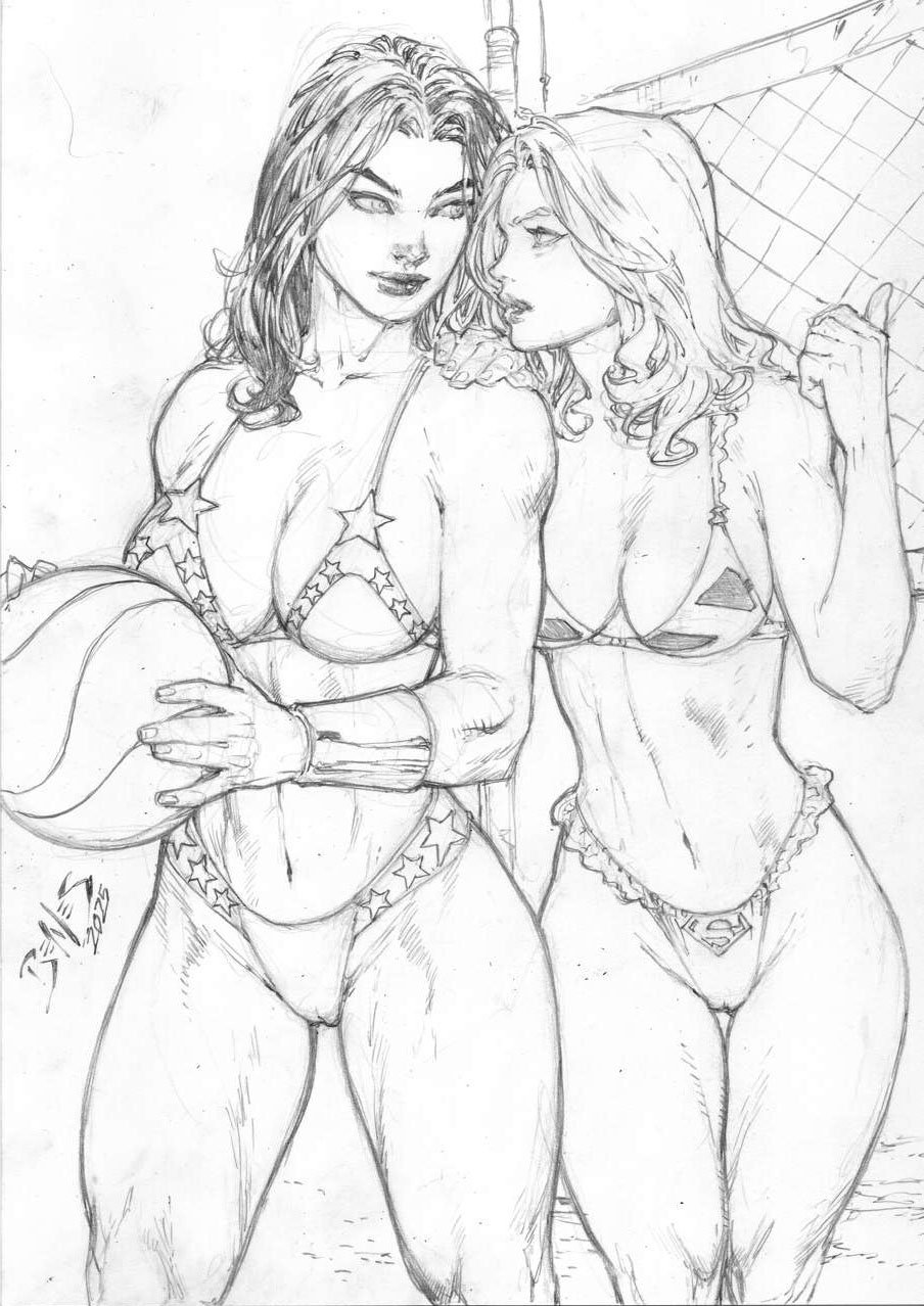 Ed Benes Original Art - Image 638