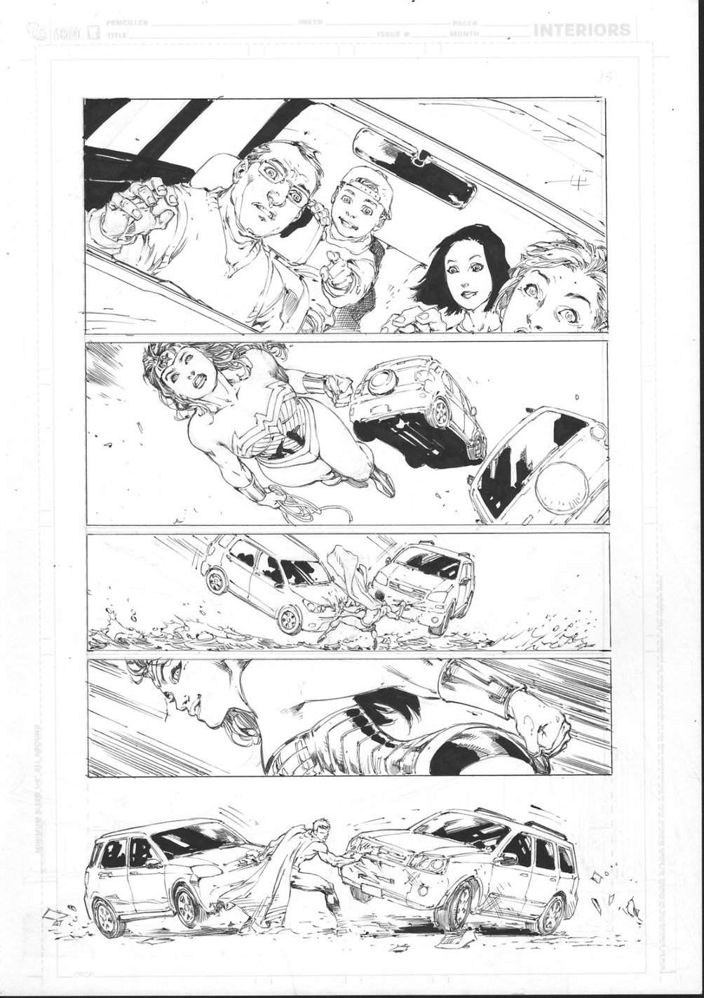 Ed Benes Original Art - Image 643