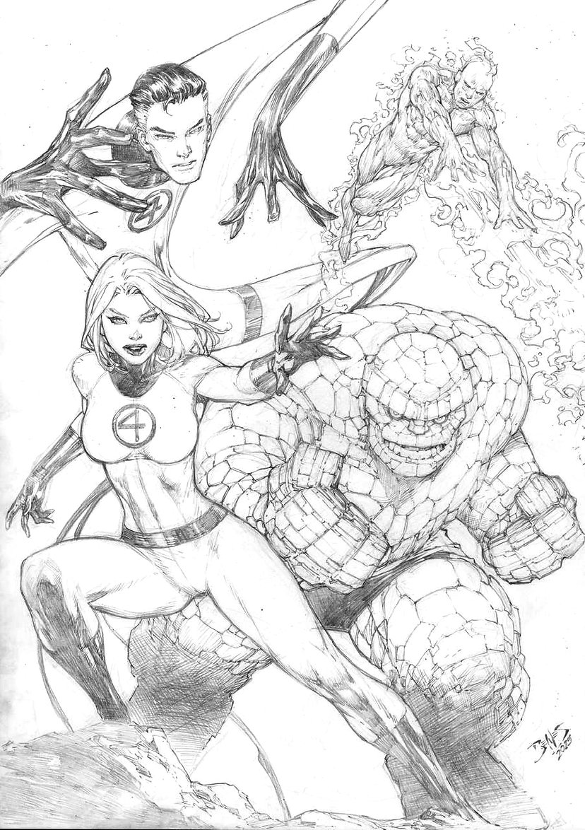 Ed Benes Original Art - Image 648