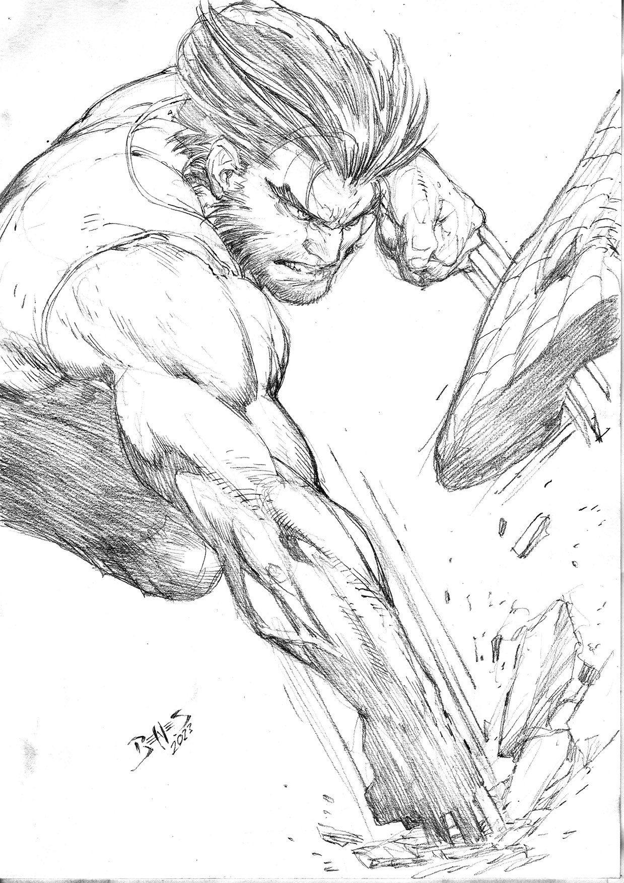 Ed Benes Original Art - Image 662