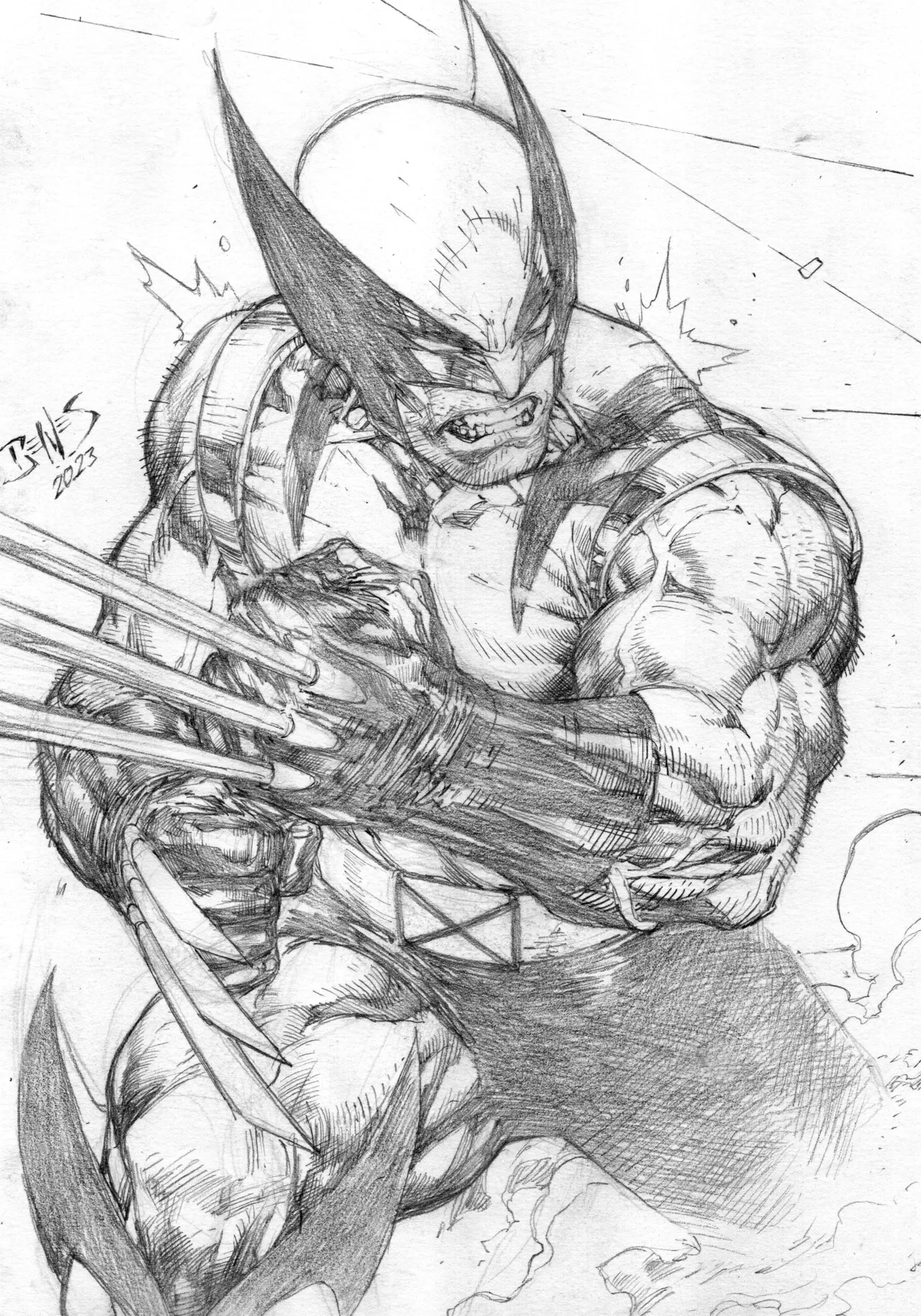 Ed Benes Original Art - Image 664