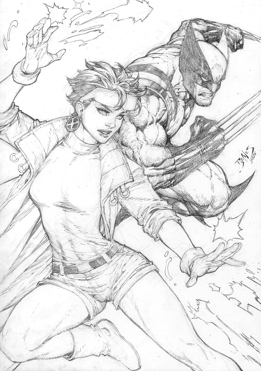 Ed Benes Original Art - Image 689