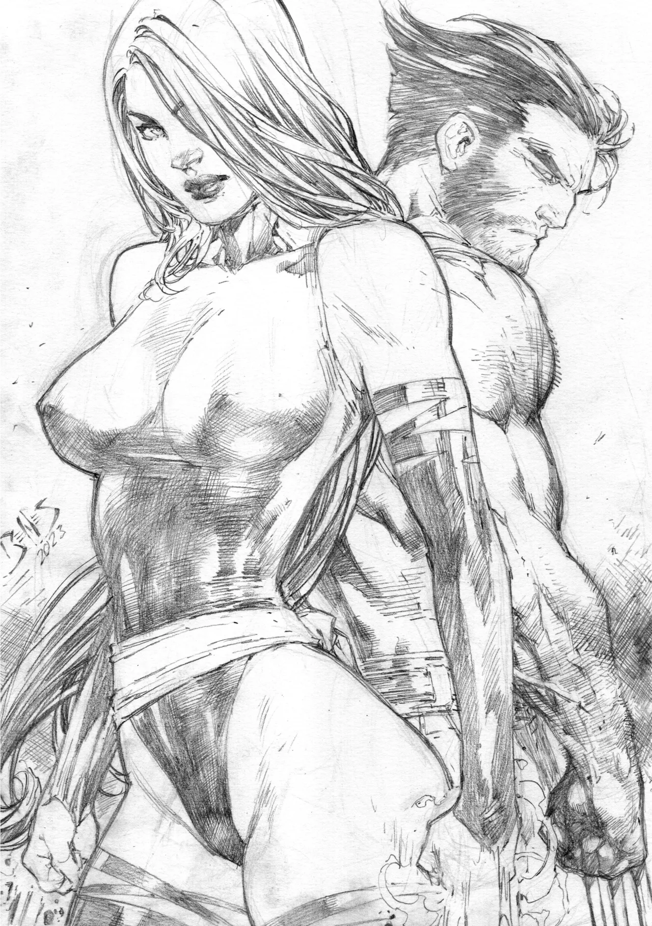 Ed Benes Original Art - Image 691