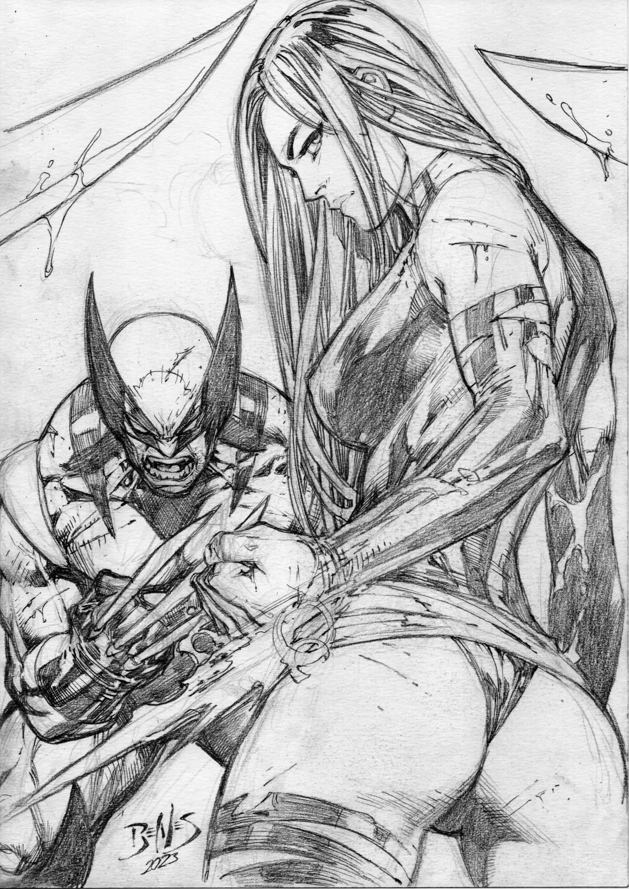 Ed Benes Original Art - Image 692