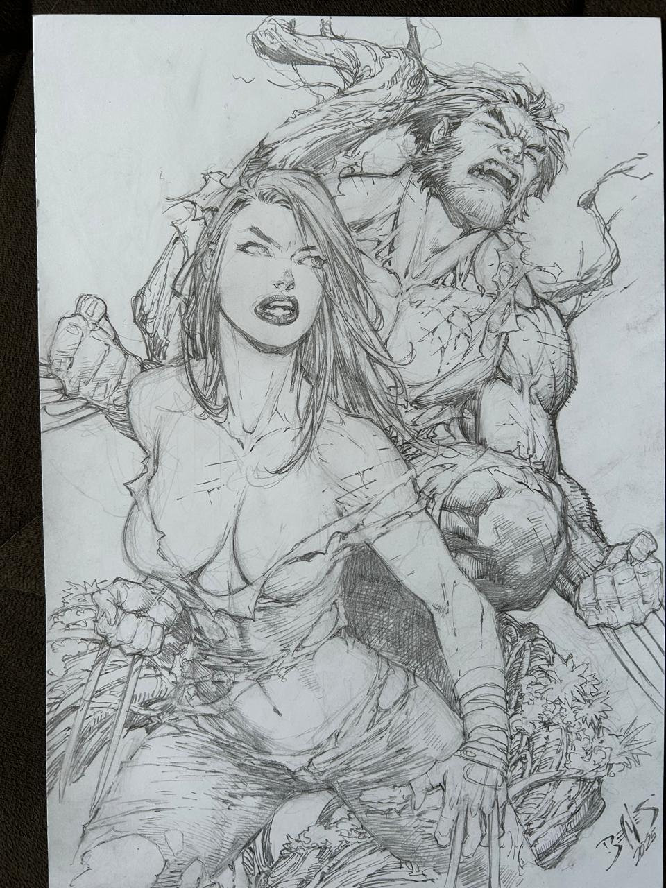 Ed Benes Original Art - Image 695