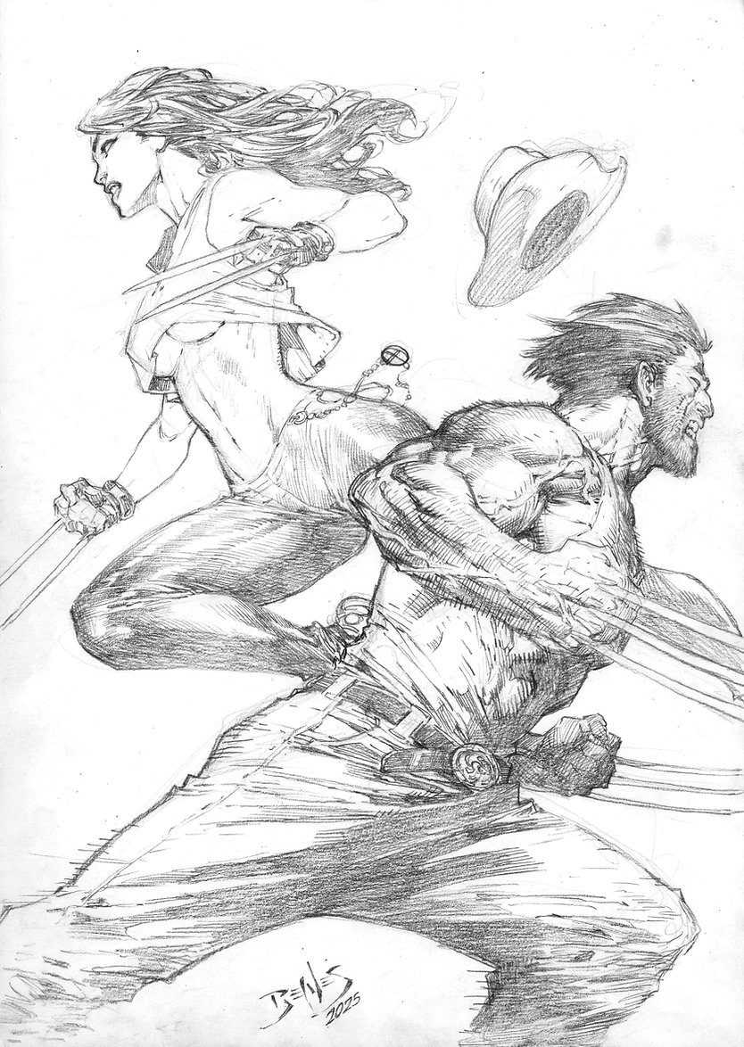 Ed Benes Original Art - Image 696
