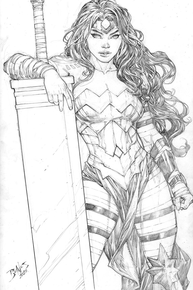 Ed Benes Original Art - Image 699