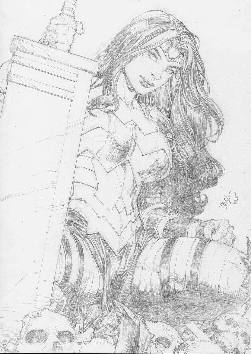 Ed Benes Original Art - Image 701