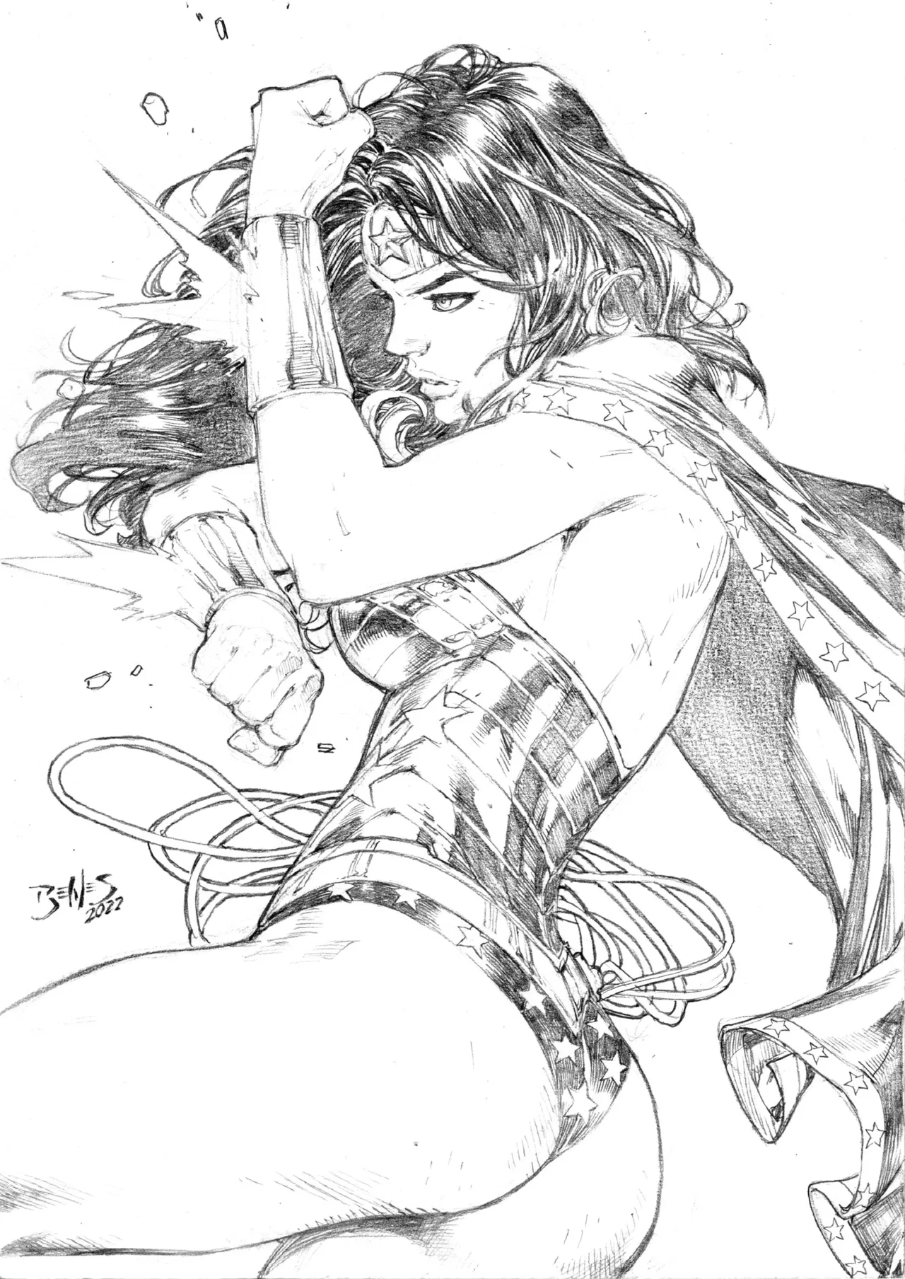 Ed Benes Original Art - Image 703