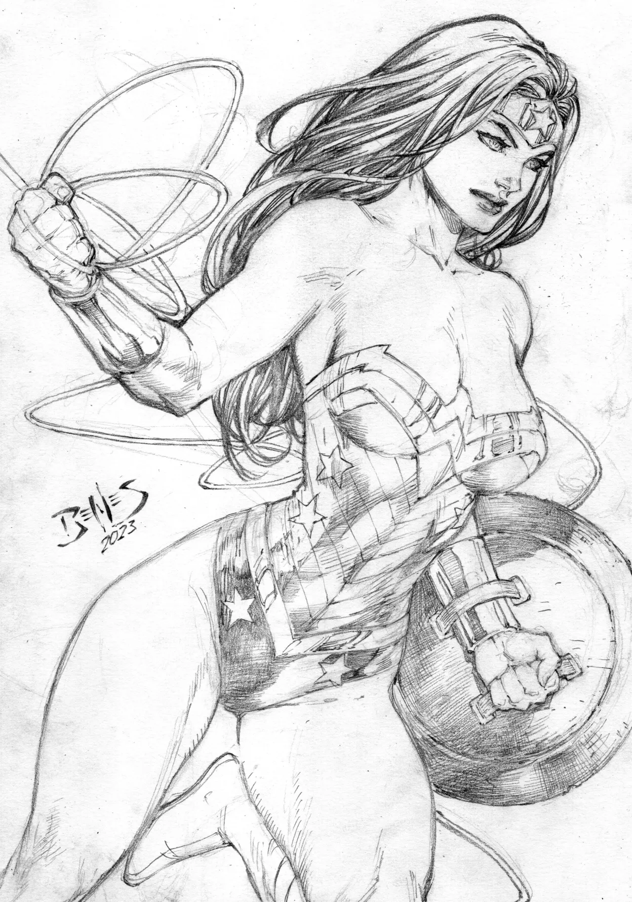 Ed Benes Original Art - Image 720