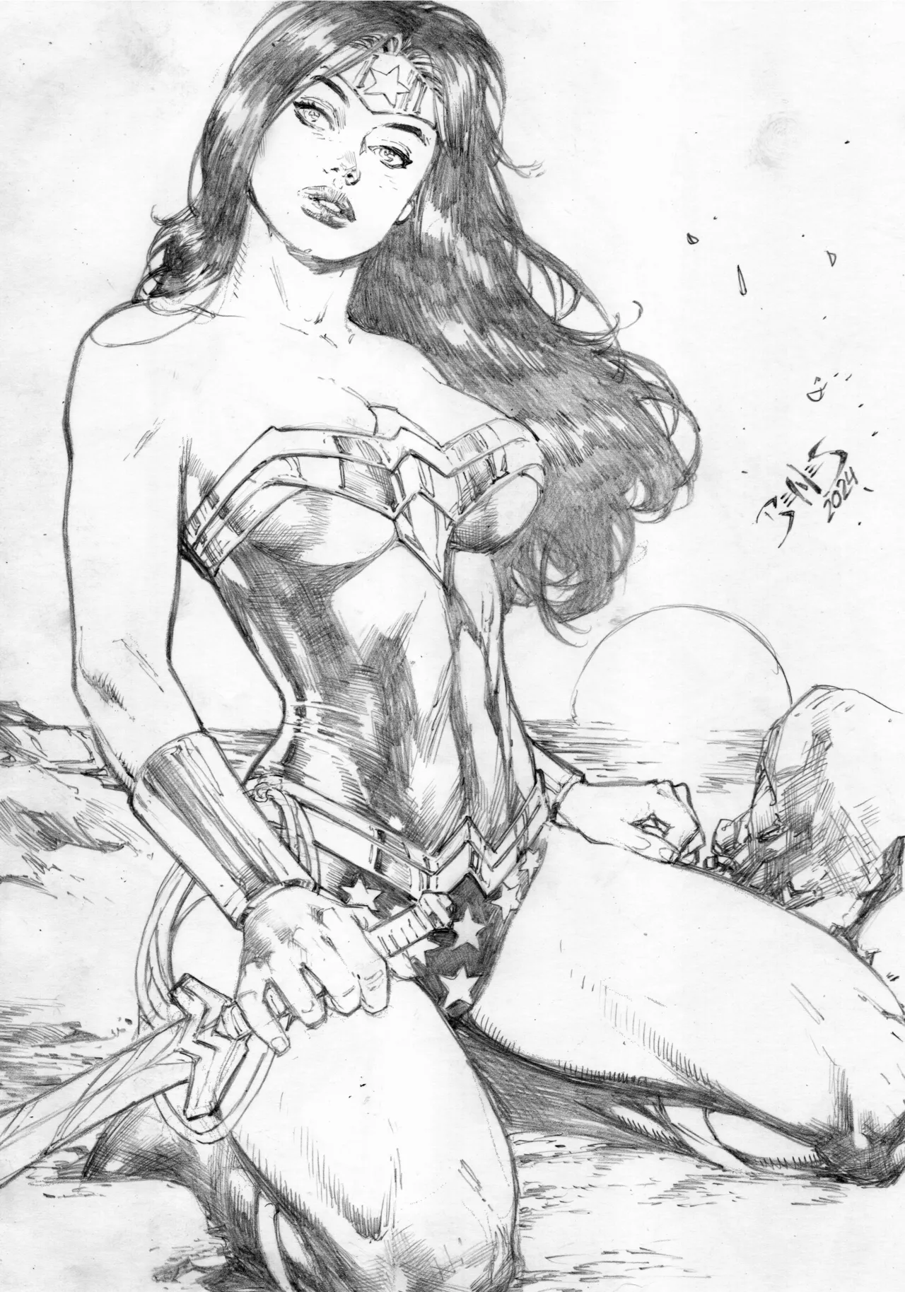 Ed Benes Original Art - Image 723