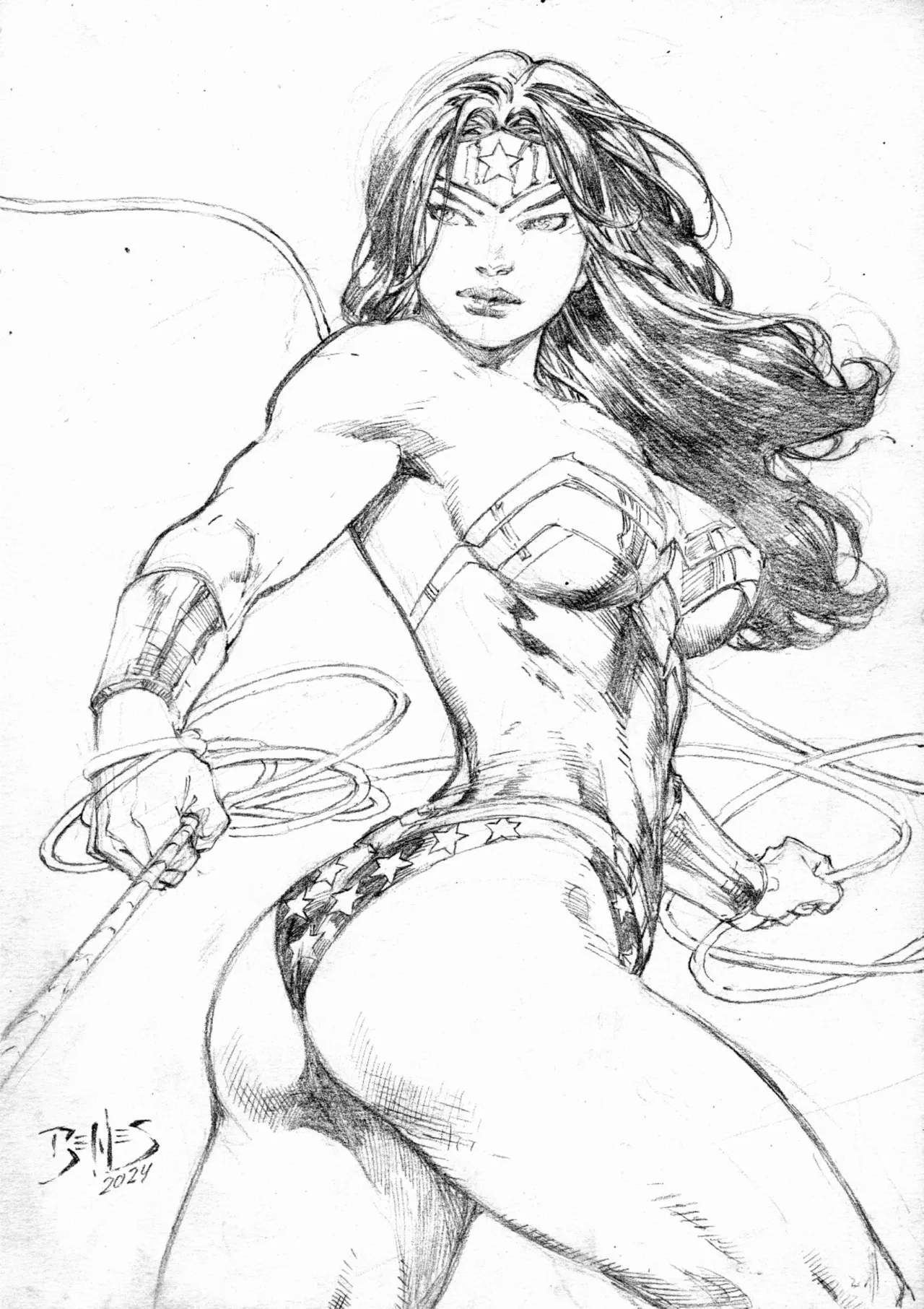 Ed Benes Original Art - Image 725