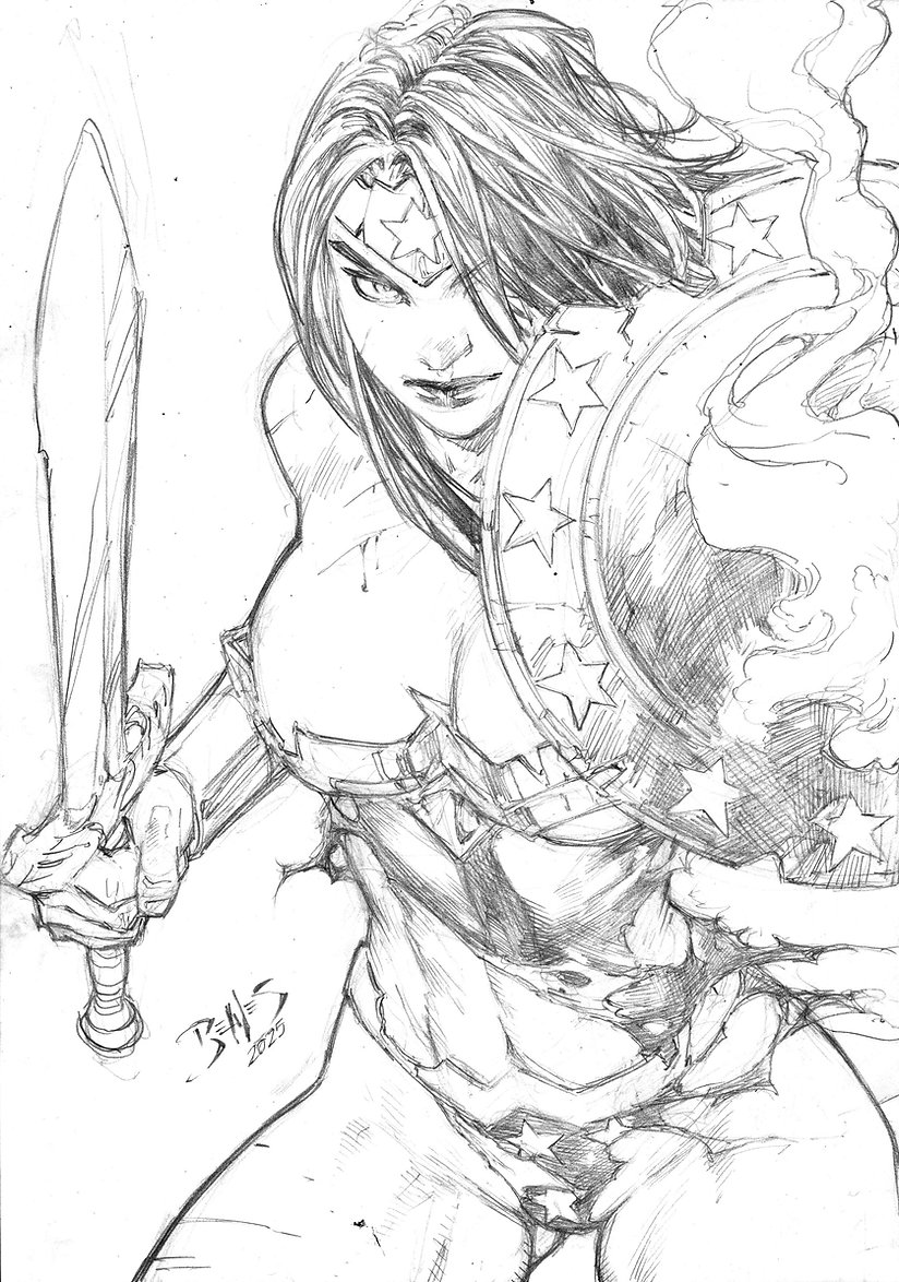 Ed Benes Original Art - Image 726