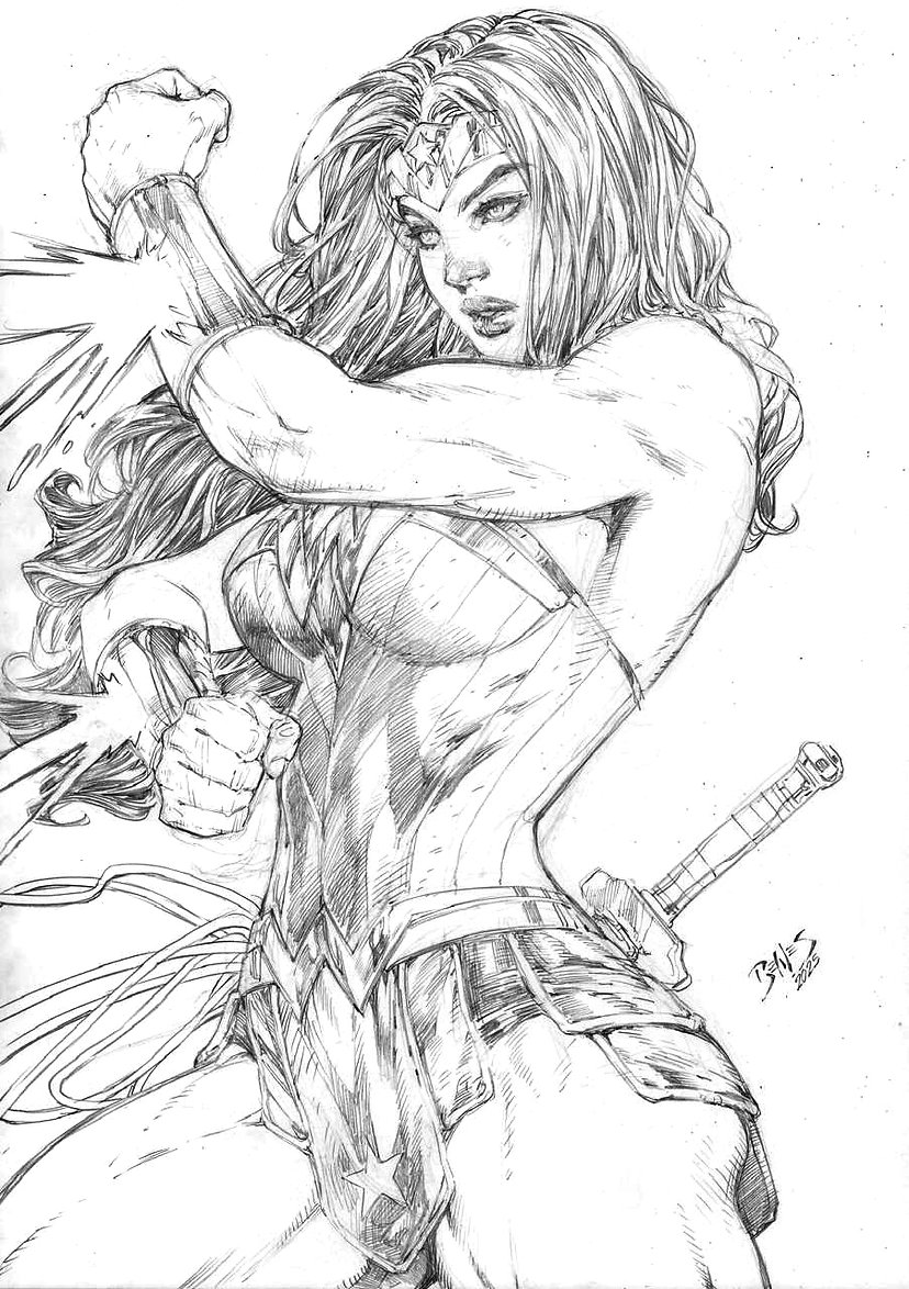 Ed Benes Original Art - Image 728
