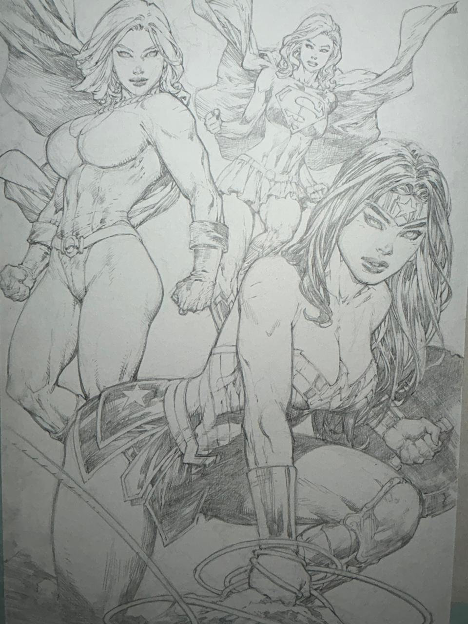 Ed Benes Original Art - Image 732