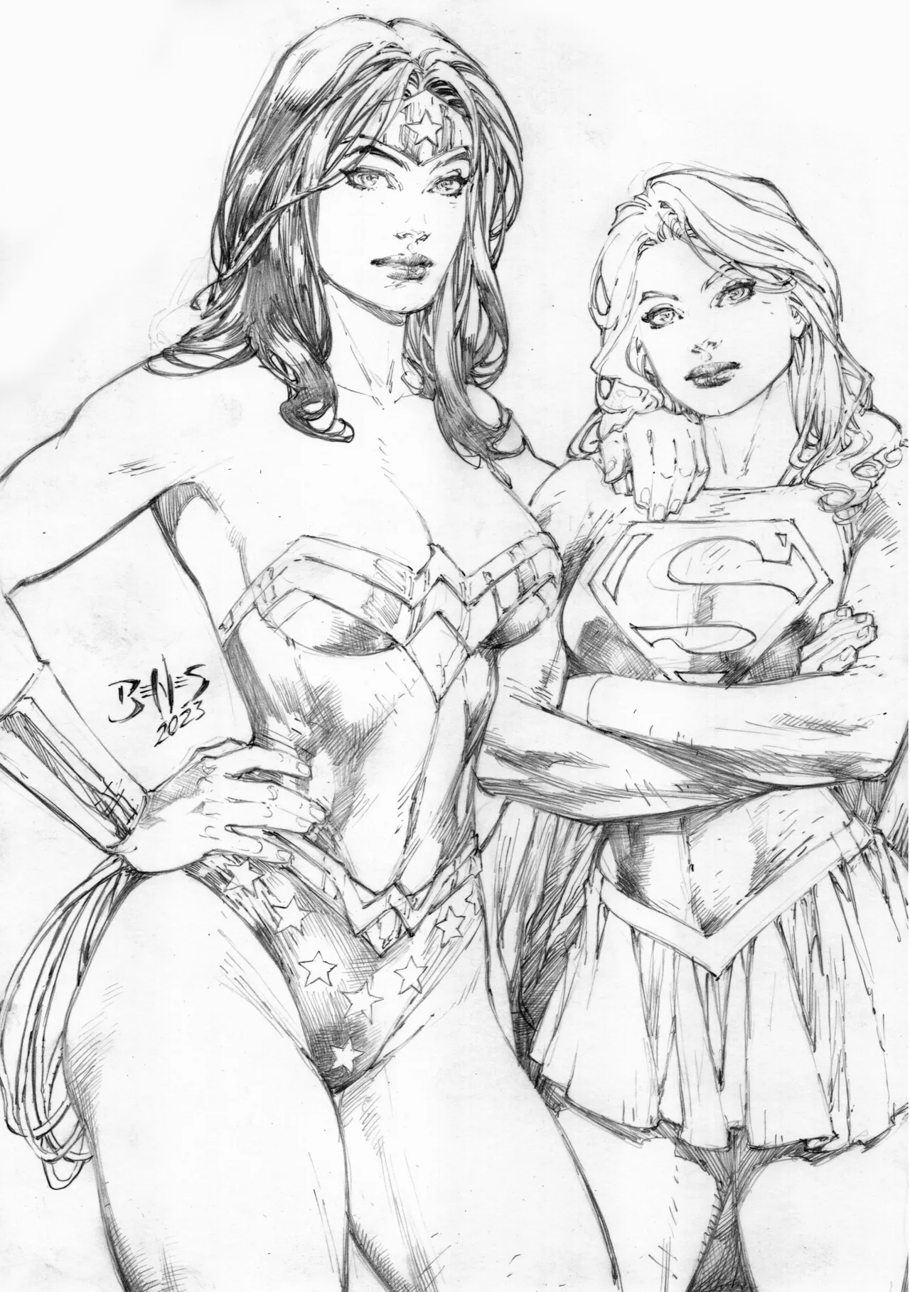 Ed Benes Original Art - Image 733