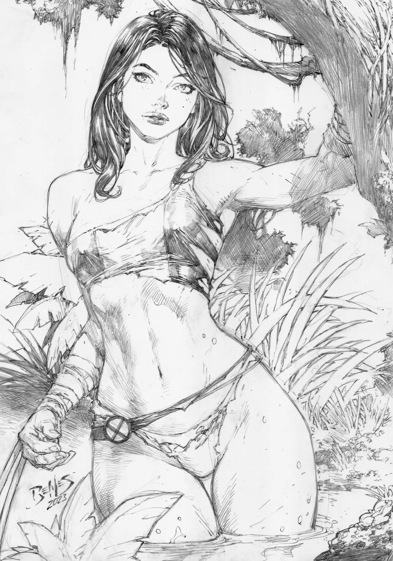 Ed Benes Original Art - Image 737