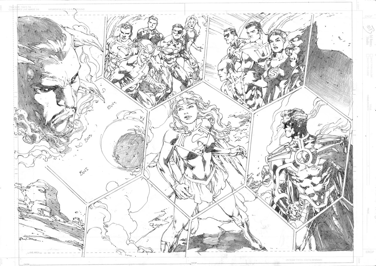 Ed Benes Original Art - Image 74