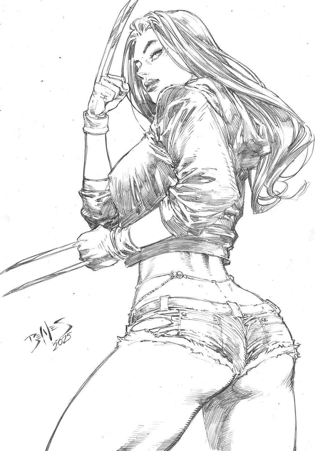 Ed Benes Original Art - Image 741