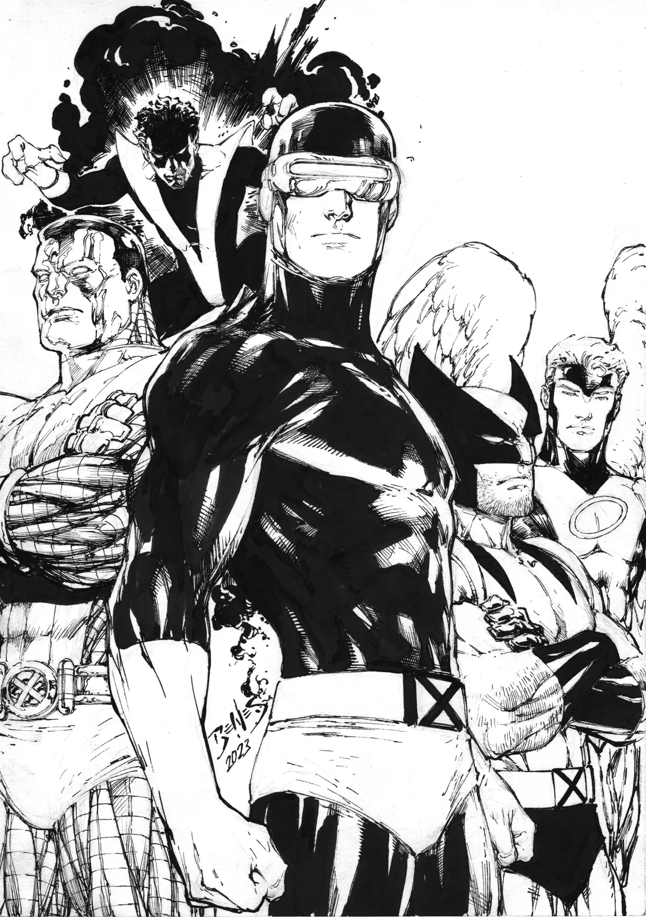 Ed Benes Original Art - Image 748