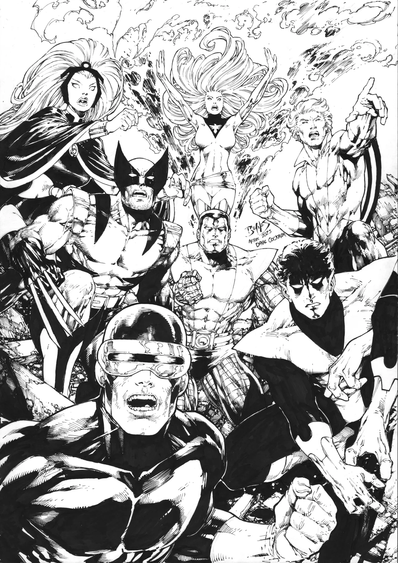 Ed Benes Original Art - Image 749