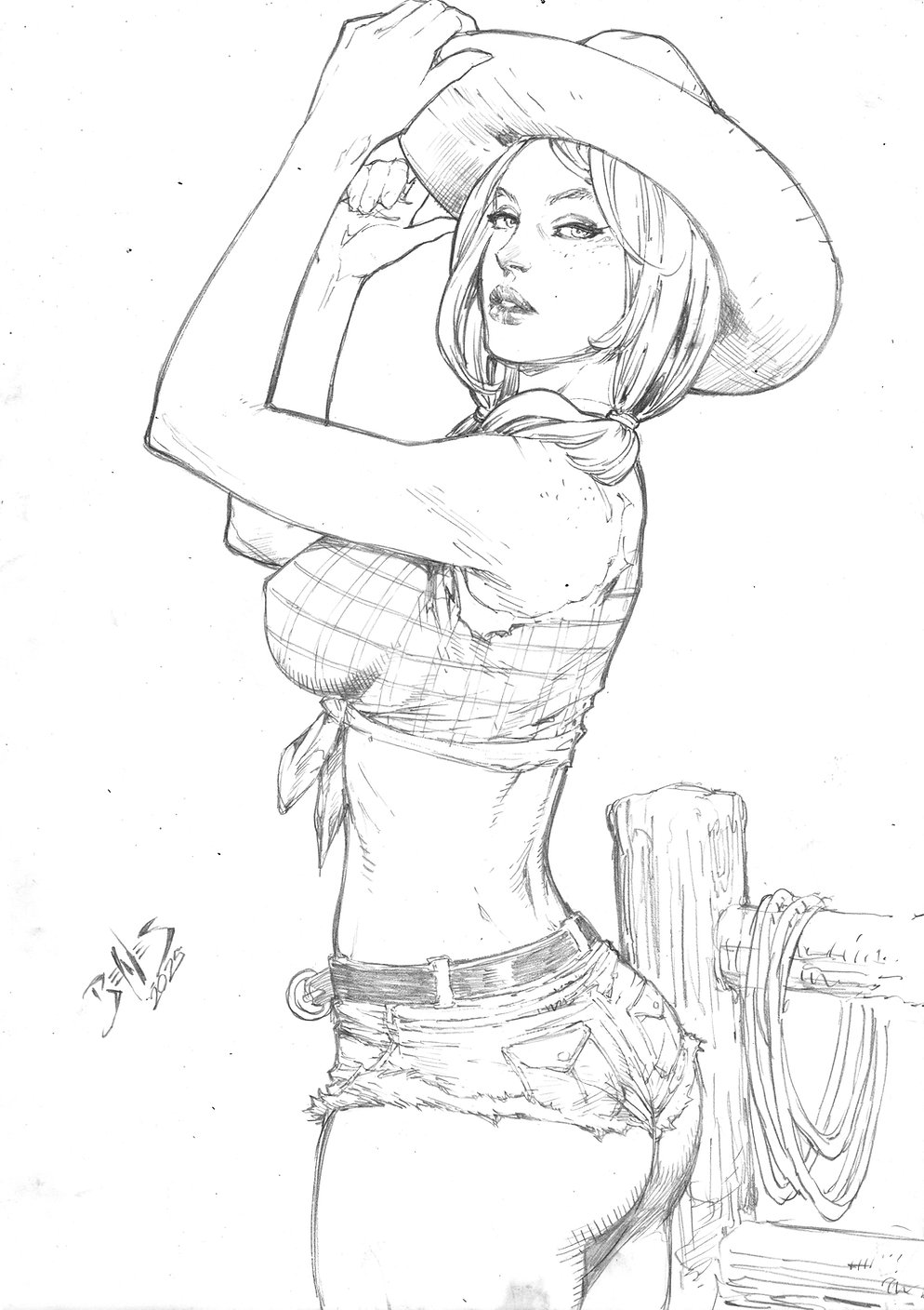 Ed Benes Original Art - Image 88