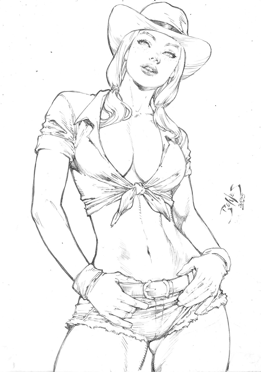 Ed Benes Original Art - Image 89