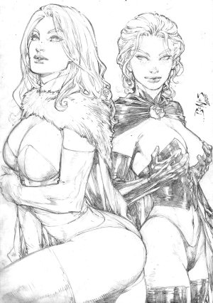 Ed Benes Original Art - Page 116