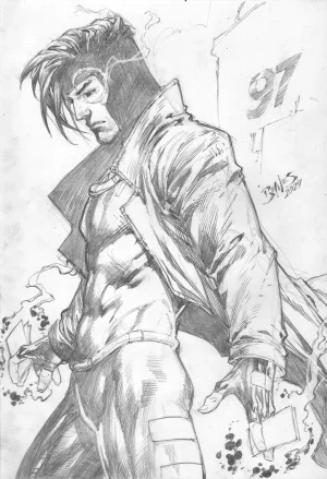 Ed Benes Original Art - Page 136