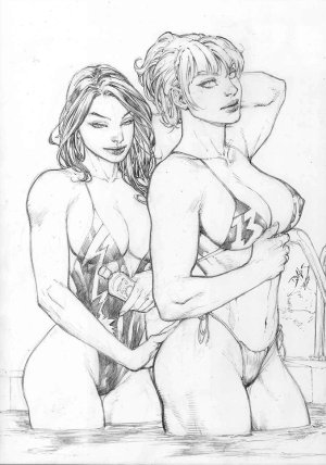 Ed Benes Original Art - Page 150