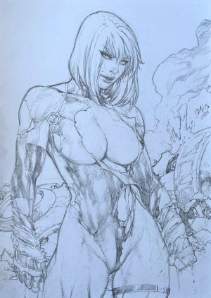 Ed Benes Original Art - Page 155