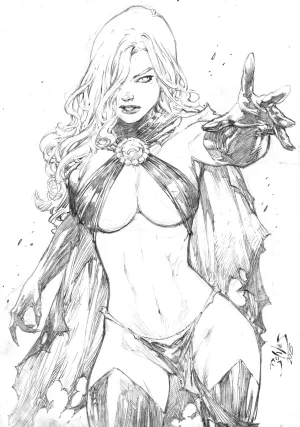 Ed Benes Original Art - Page 161