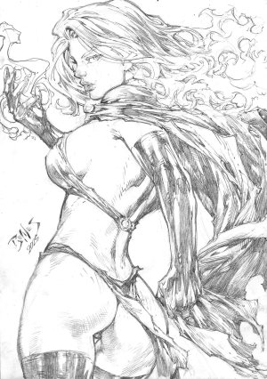 Ed Benes Original Art - Page 164