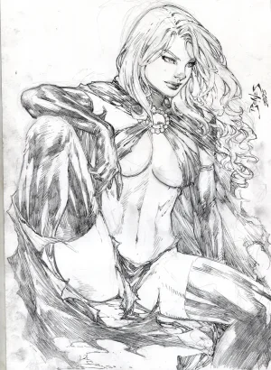 Ed Benes Original Art - Page 166