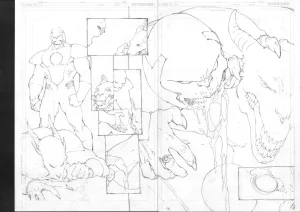 Ed Benes Original Art - Page 175