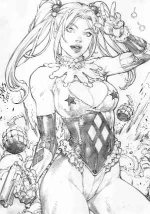 Ed Benes Original Art - Page 183