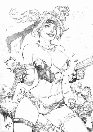 Ed Benes Original Art - Page 191