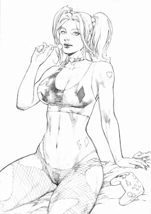 Ed Benes Original Art - Page 194